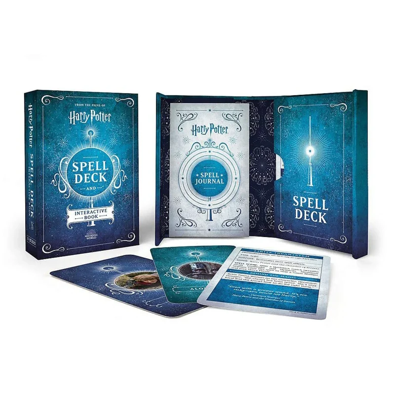 hp spell deck interactive book set