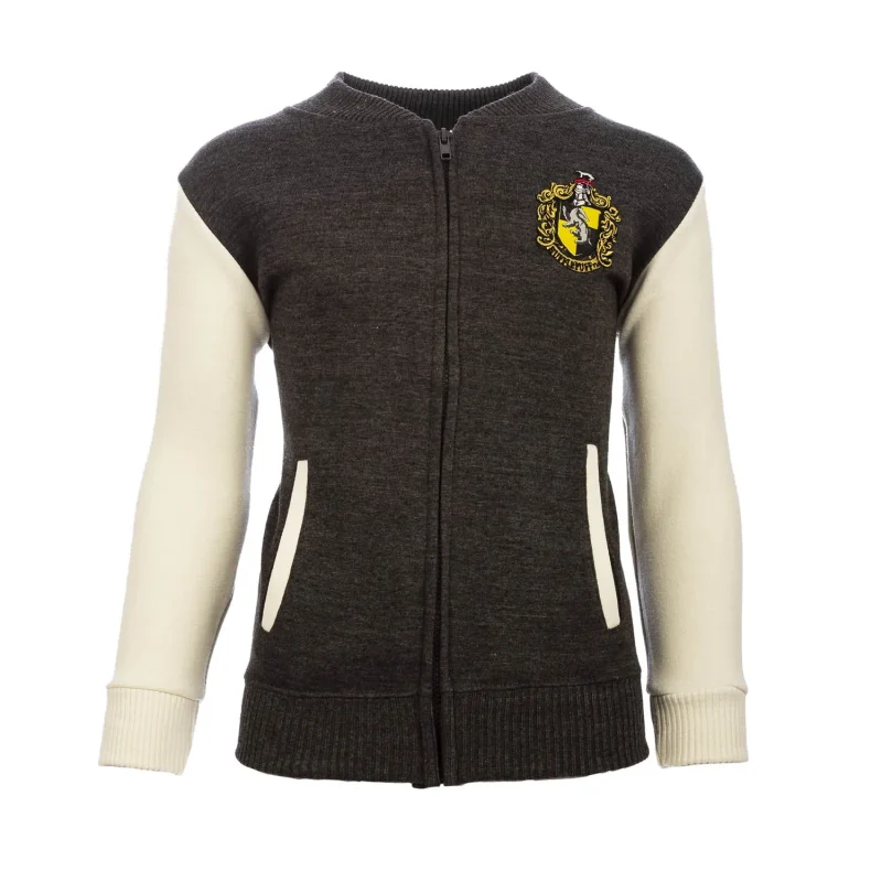 hufflepuff varsity kids jacket