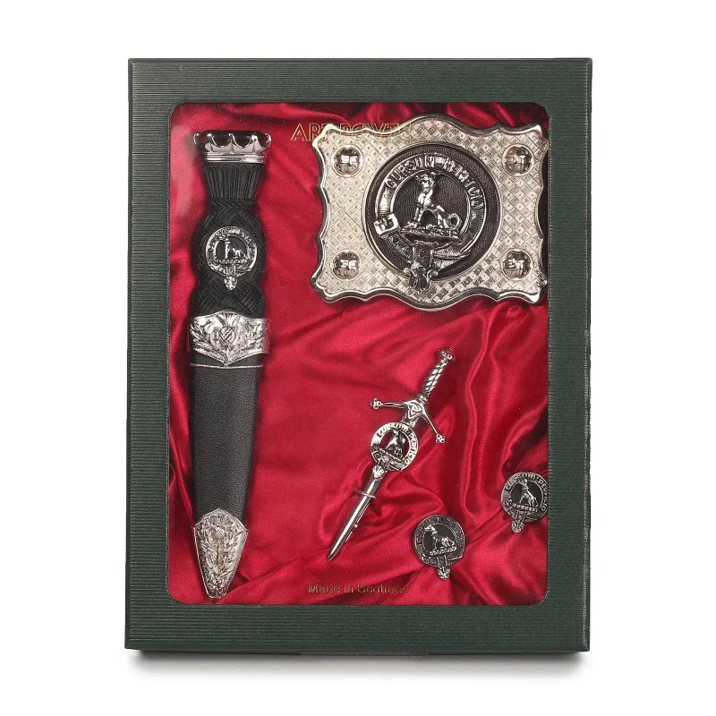 hunter clan pewter art set