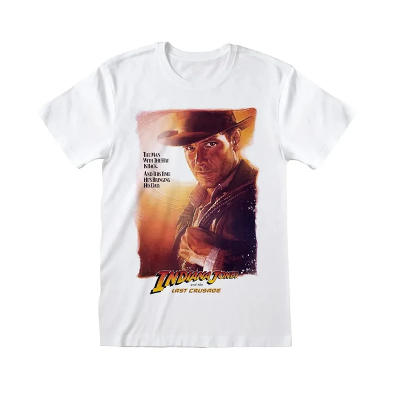 indiana jones last crusade graphic tee