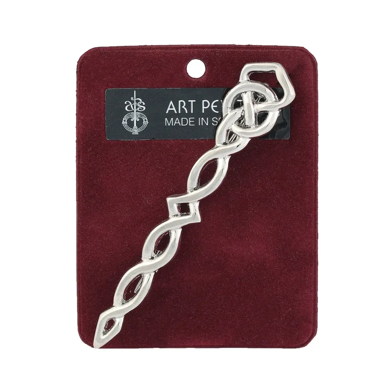 interlace kilt pin for traditional scottish kilts