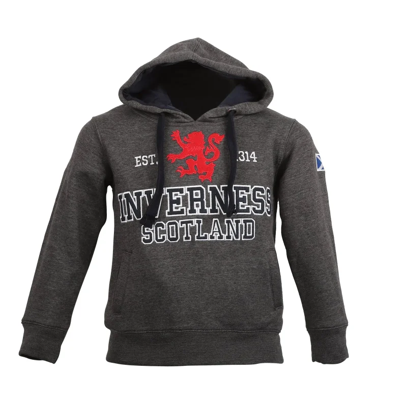 inverness scotland kids hoodie est 1314 rampant lion