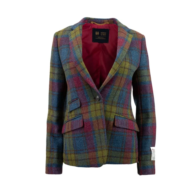 iona harris pink tweed jacket for women lovat