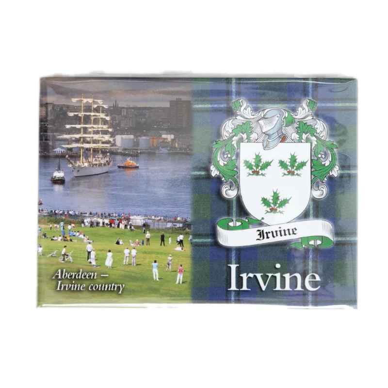 irvine clan family scenic magnet