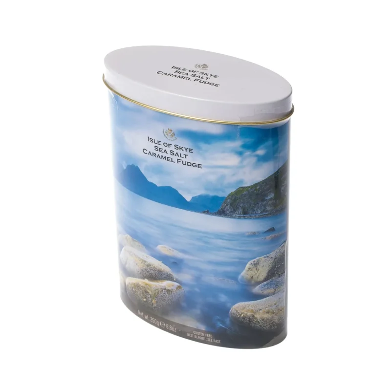 isle of skye sea salt fudge gift tin