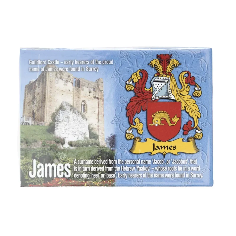 james family scenic magnet clan design