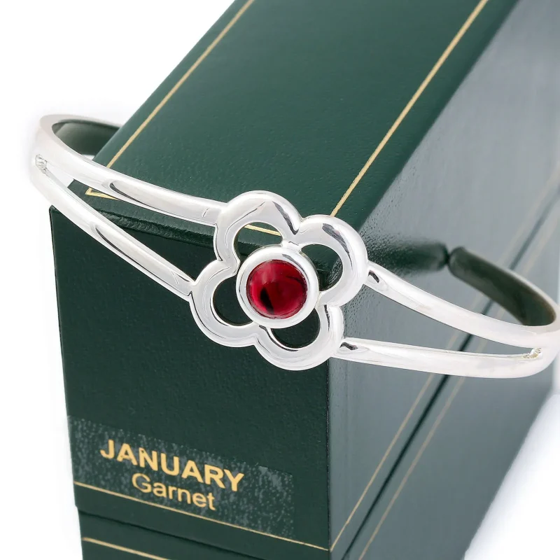 january art pewter bangle