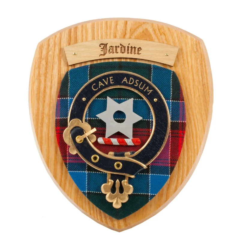 jardine clan wall plaque