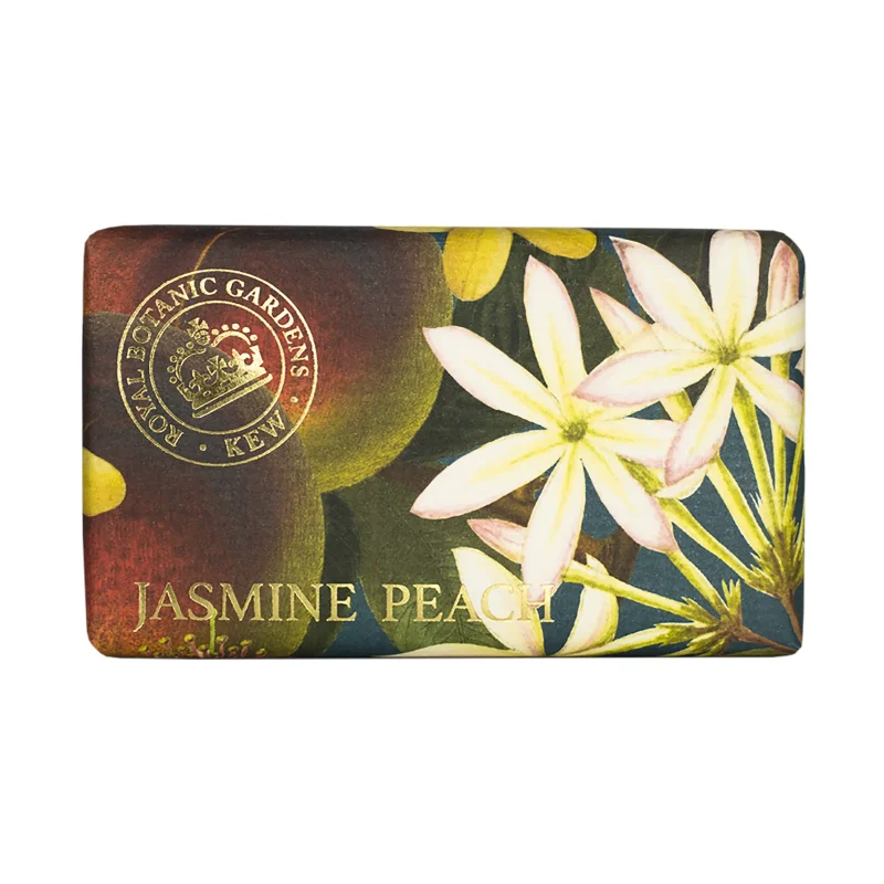 jasmine peach soap kew gardens luxury bar scaled