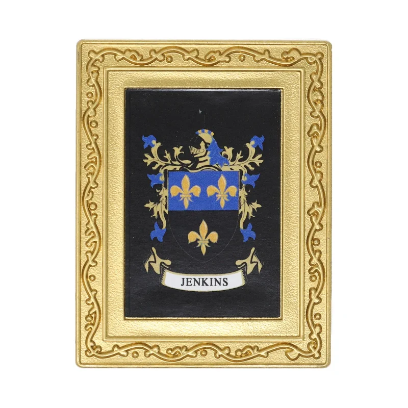 jenkins coat of arms fridge magnet