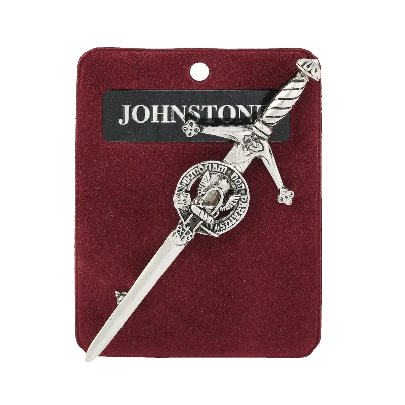 johnstone art pewter kilt pin