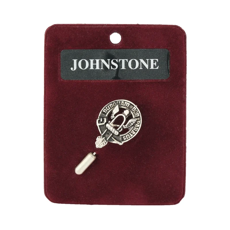 johnstone art pewter lapel pin