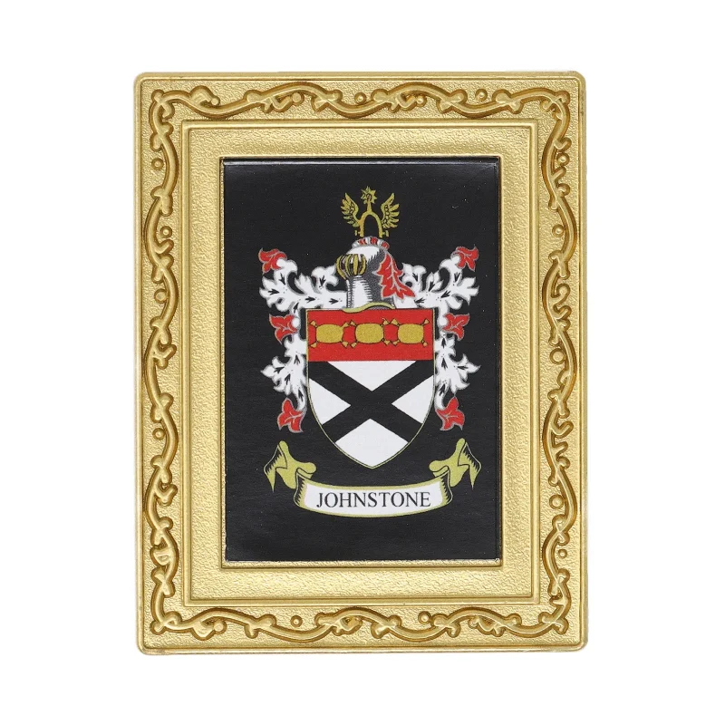 johnstone coat of arms fridge magnet