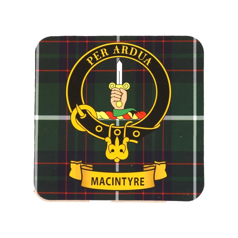 kc clan macintyre cork coasters