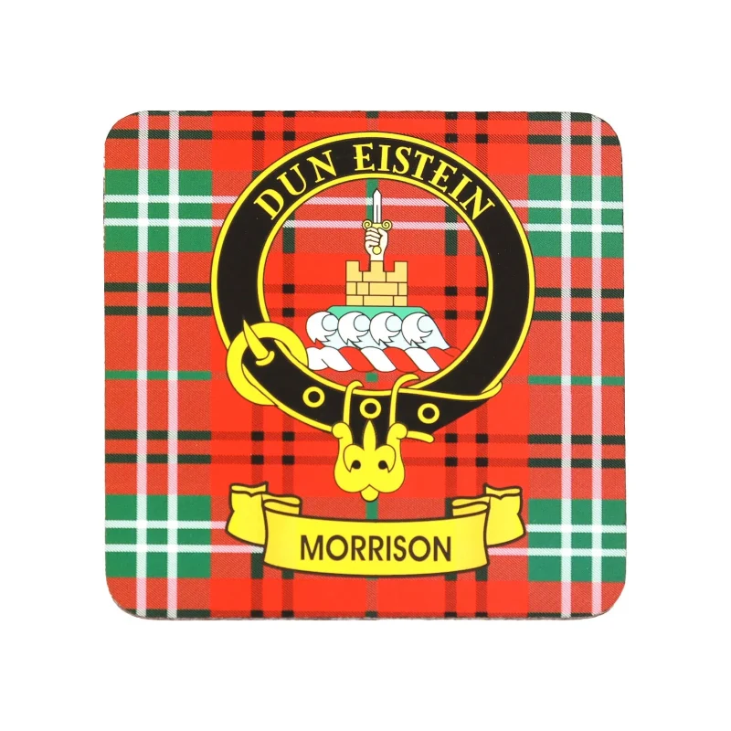 kc clan morrison cork coasters