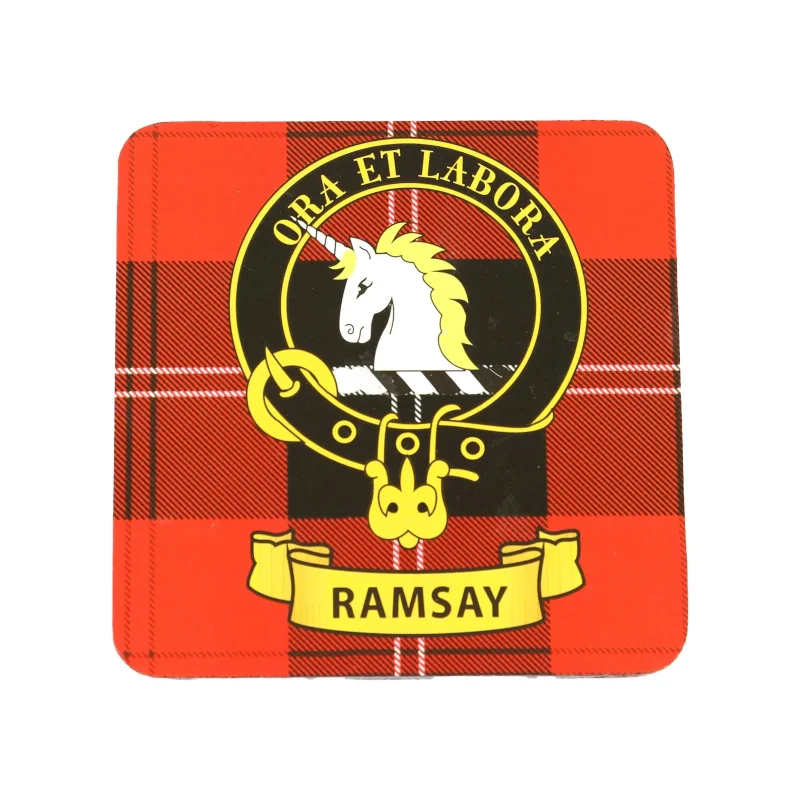 kc clan ramsay cork coaster