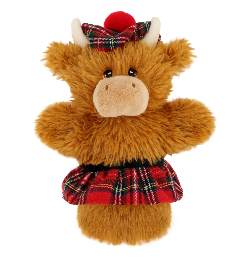 keeleco highland cow with kilt tam scaled