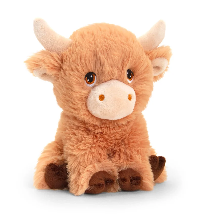 keeleco soft highland cow plush toy scaled