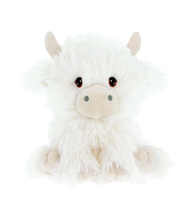 keeleco soft shaggy cow plush toy scaled