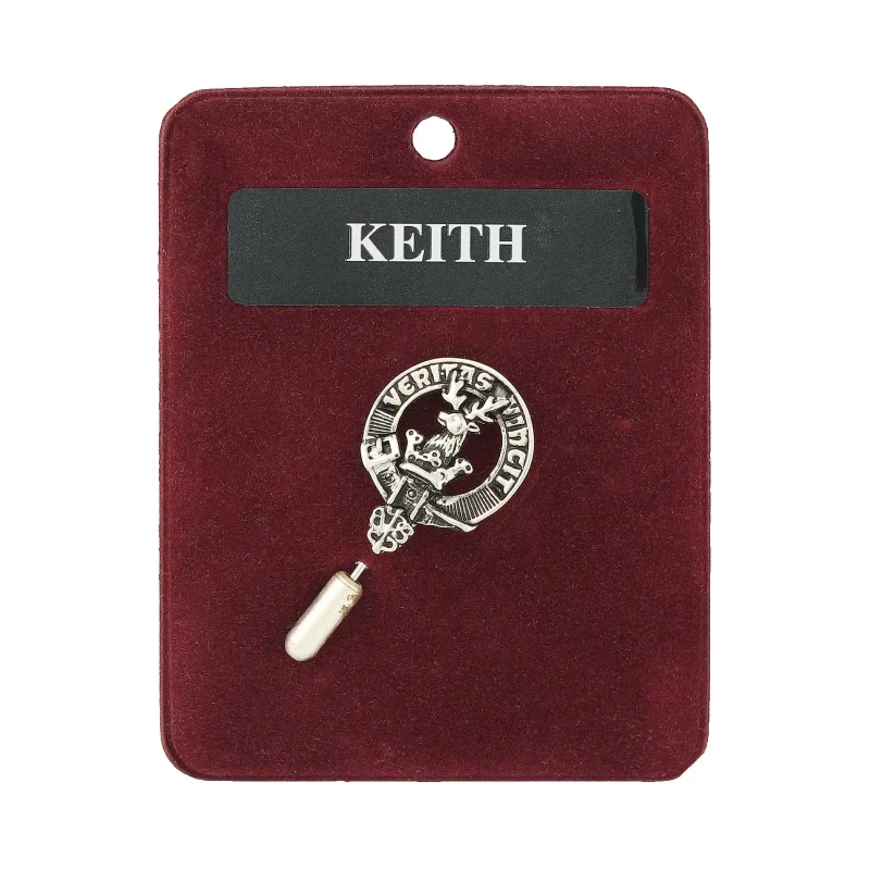 keith art pewter lapel pin