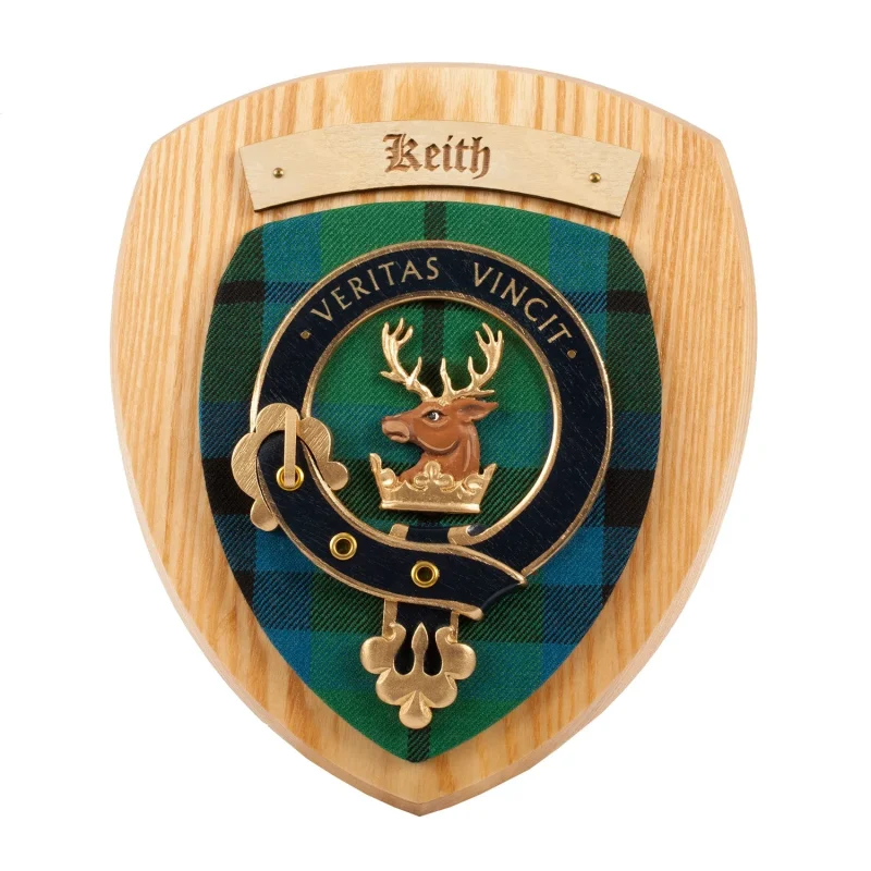 keith clan wall plaque