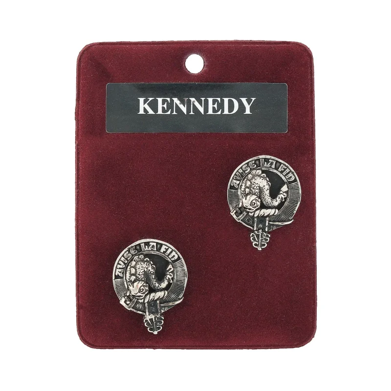 kennedy art pewter cufflinks