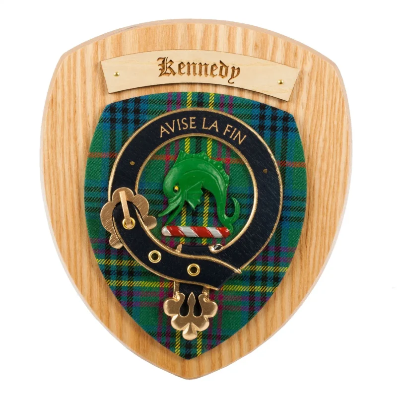 kennedy clan wall plaque