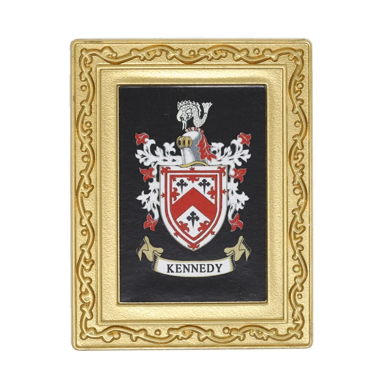 kennedy coat of arms fridge magnet