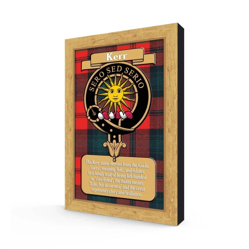 kerr clan books authentic scottish history genealogy