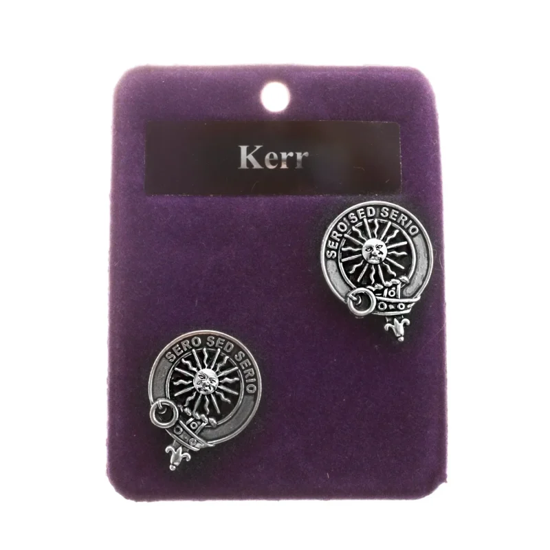 kerr clan crest cufflinks