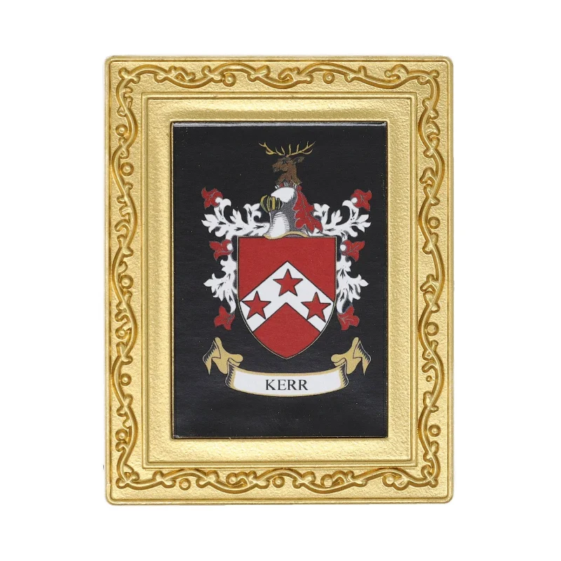 kerr coat of arms fridge magnet