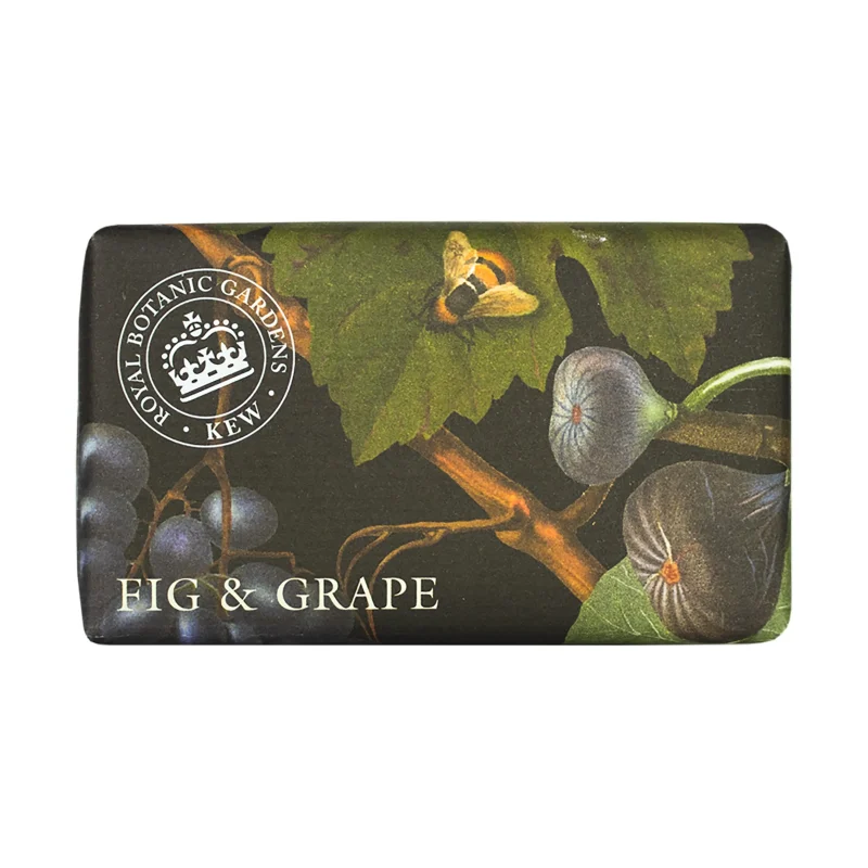 kew gardens fig grape handcrafted soap scaled