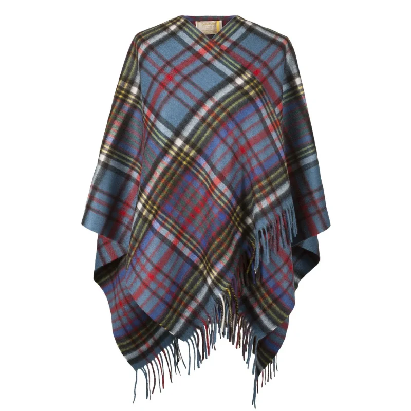 kids cashmere check cape dunedin style