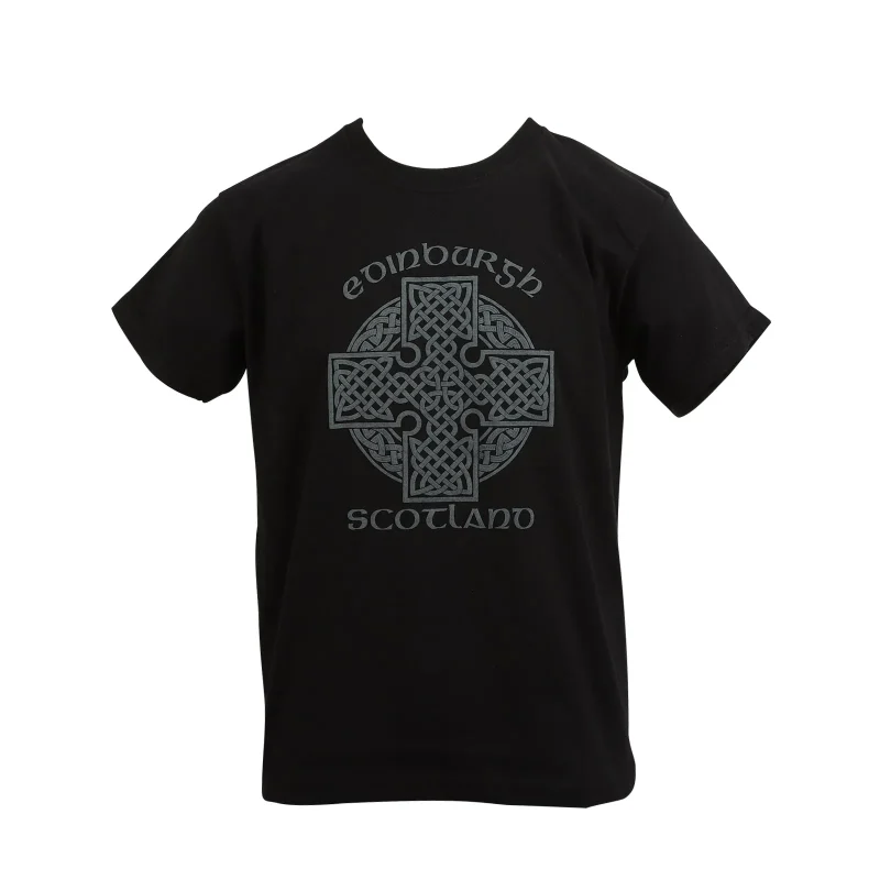 kids celtic cross t shirt