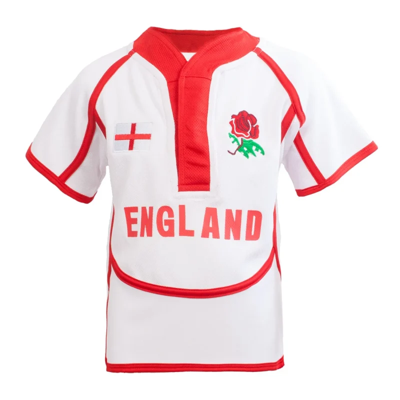 kids cooldry england rugby jersey