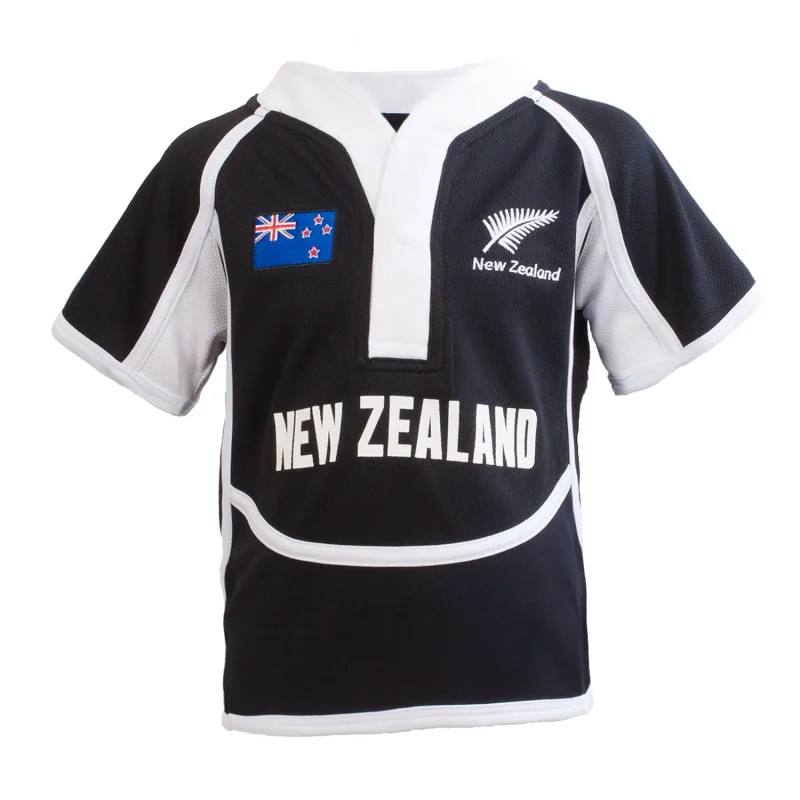 kids cooldry nz rugby jersey