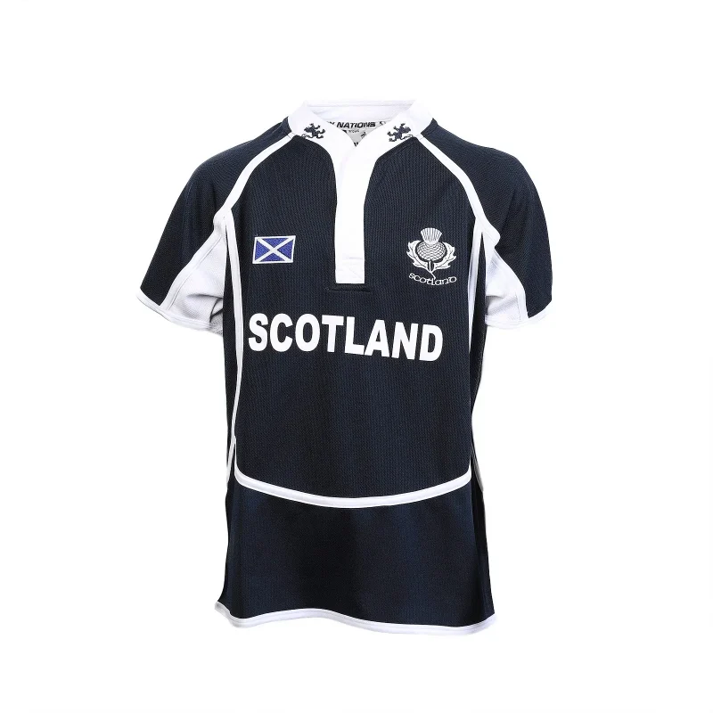 kids cooldry scotland rugby shirt