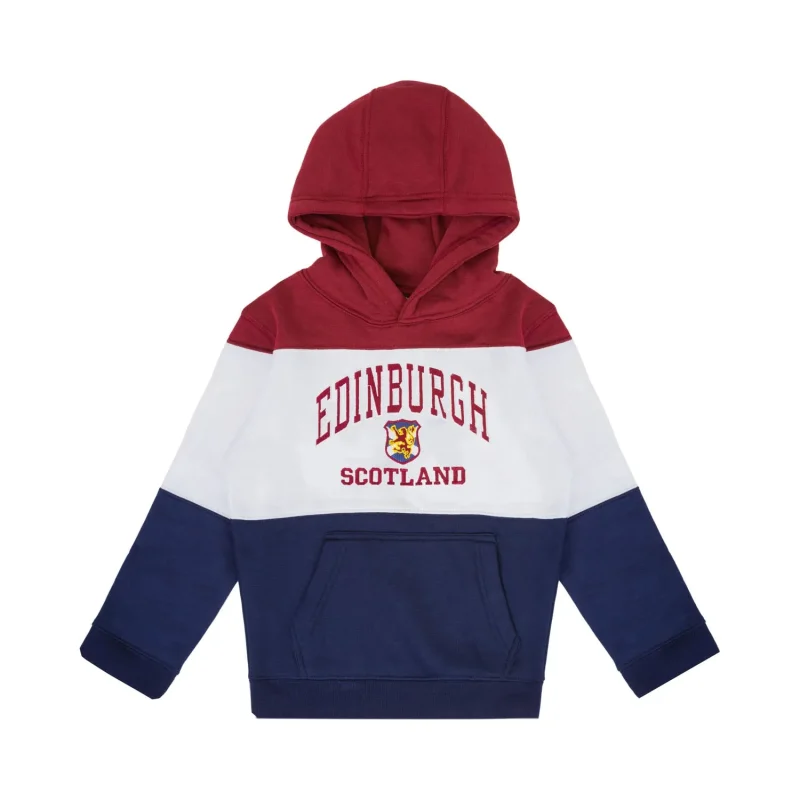 kids edinburgh 3 panel hooded jacket