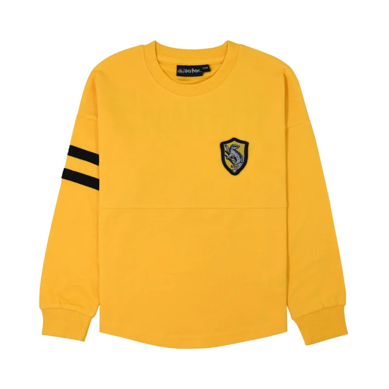 kids hufflepuff cozy oversized sweatshirt