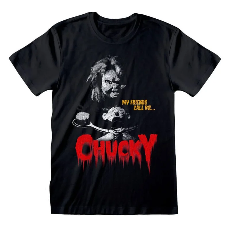 kids my friends call me chucky t shirt