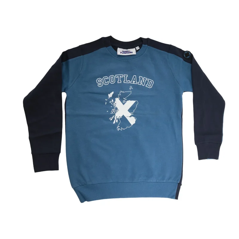 kids scotland graphic sweatshirt