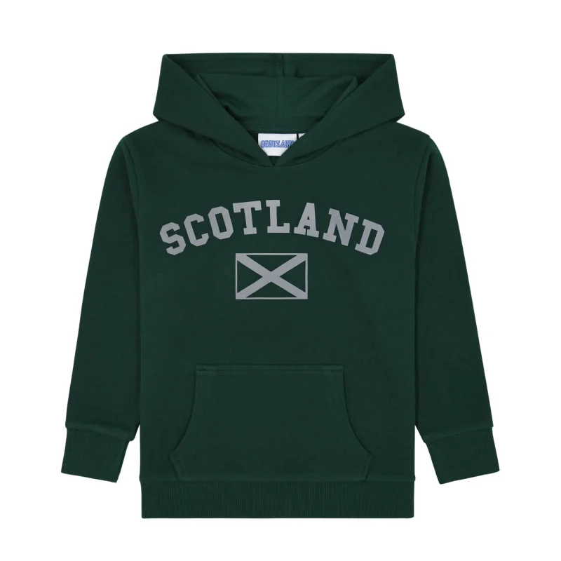 kids scotland harvard reflective hoodie for safety