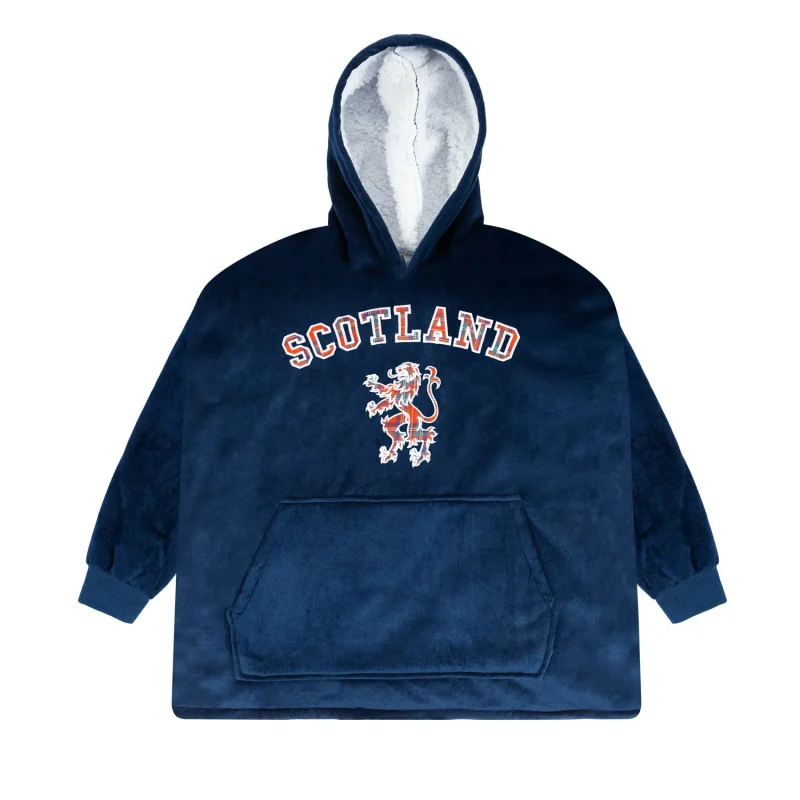 kids scotland hoodie blanket