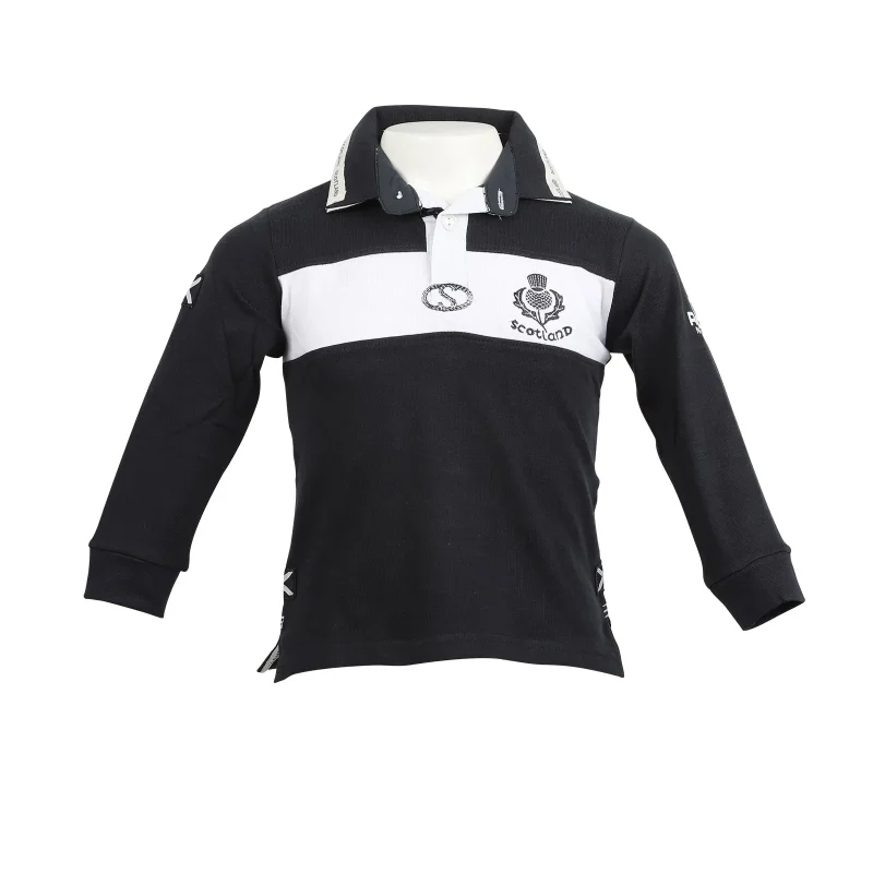 kids scotland rugby long sleeve shirt