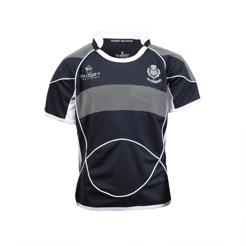 kids scotland rugby short sleeve crew neck shirt