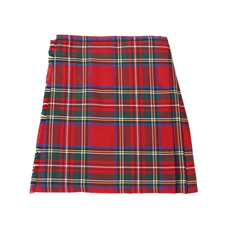 kids stewart royal tartan kilt