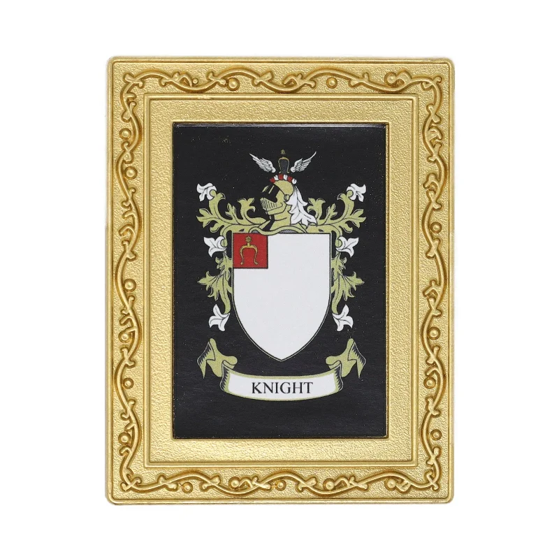 knight coat of arms fridge magnet