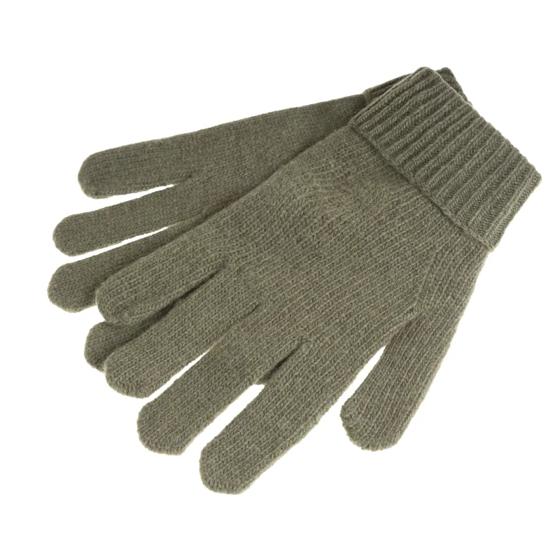 ladies lambswool gloves olive scaled