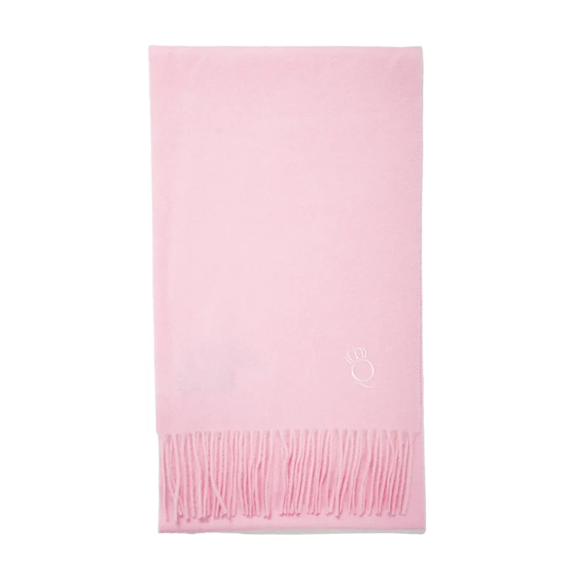 lambswool ladies cinderella pink scarf