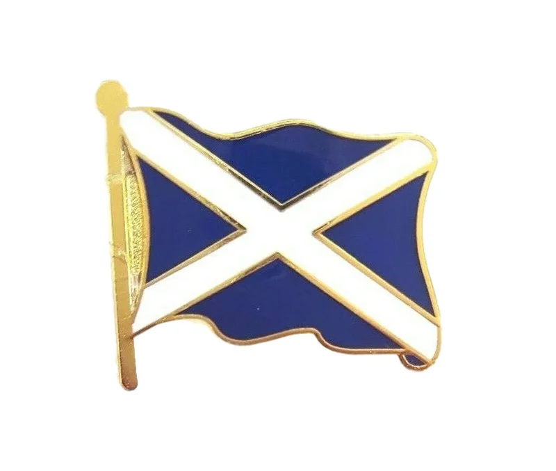 large badge saltire flag